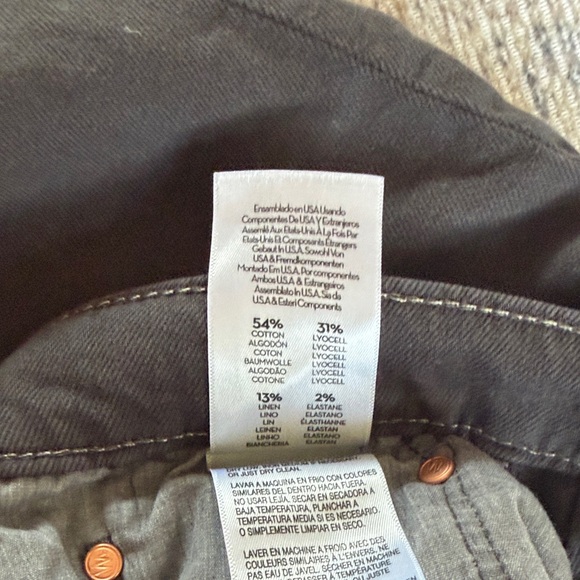 MOTHER Charcoal Denim Pants - Picture 5 of 5